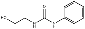 1-(2-HYDROXYETHYL)-3-PHENYLUREA 结构式