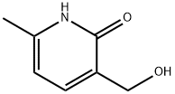 3-(羟基甲基)-6-甲基-2(1H)-吡啶酮 结构式