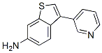 Benzo[b]thiophen-6-amine, 3-(3-pyridinyl)- (9CI) 结构式