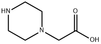 2 - (哌嗪- 1 -基)乙酸水合物 结构式