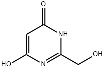 6-羟基-2-(羟甲基)嘧啶-4(3H)-酮 结构式