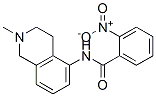 2-Nitro-N-(1,2,3,4-tetrahydro-2-methylisoquinolin-5-yl)benzamide 结构式