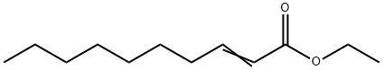 ethyl 2-decenoate 结构式