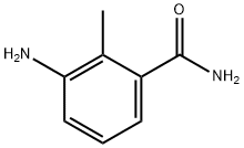 3-氨基-2-甲基苯甲酰胺 结构式