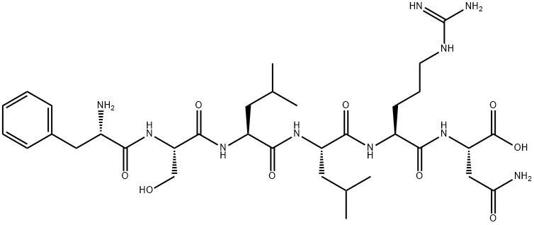 (PHE1,SER2)-TRAP-6 结构式