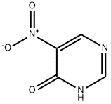 5-硝基嘧啶-4(3H)-酮 结构式