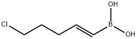 (E)-5-CHLORO-1-PENTENEBORONIC ACID 结构式