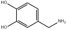 4-(AMINOMETHYL)PYROCATECHOL HYDROBROMIDE 结构式