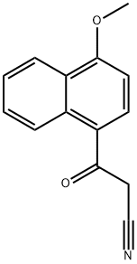 3-(4-METHOXY-1-NAPHTHYL)-3-OXOPROPANENITRILE