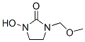 2-Imidazolidinone, 1-hydroxy-3-(methoxymethyl)- (9CI) 结构式