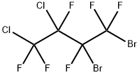 PERFLUORO(1,2-DIBROMO-3,4-DICHLOROBUTANE) 结构式