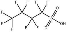 全氟-1-丁磺酸 结构式