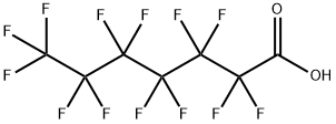 全氟庚酸 结构式