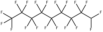 1H-全氟壬烷 结构式