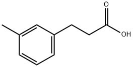 3-(3-甲基苯基)丙酸 结构式