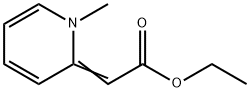 [1-Methylpyridin-2(1H)-ylidene]acetic acid ethyl ester 结构式