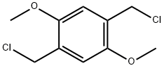 1,4-二(氯甲基)-2,5-二甲氧基苯 结构式