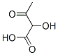 Butanoic acid, 2-hydroxy-3-oxo- (9CI) 结构式