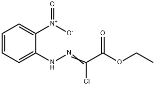 Ethyl2-chloro-2-[2-(2-nitrophenyl)hydrazono]acetate 结构式