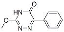 3-Methoxy-6-phenyl-1,2,4-triazin-5(4H)-one 结构式