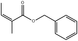 2-Butenoic acid, 2-Methyl-, phenylMethyl ester, (2Z)- 结构式