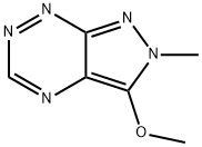 2-Methyl-3-methoxy-2H-pyrazolo[4,3-e][1,2,4]triazine 结构式