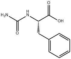 N-CARBAMYL-DL-PHENYLALANINE CRYSTALLINE 结构式