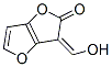 Furo[3,2-b]furan-2(3H)-one, 3-(hydroxymethylene)- (9CI) 结构式