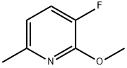 3-氟-2-甲氧基-6-甲基吡啶 结构式