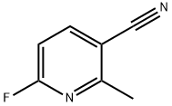 5-氰基-2-氟-6-甲基吡啶 结构式