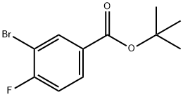 T-丁基3-溴-4-氟 结构式