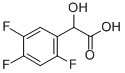 2-羟基-2-(2,4,5-三氟苯基)乙酸 结构式
