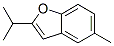 Benzofuran, 5-methyl-2-(1-methylethyl)- (9CI) 结构式