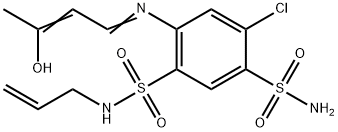 亚姆必西得氨丁磺酰胺 结构式