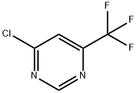 4-氯-6-三氟甲基嘧啶 结构式