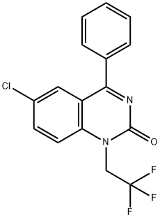 氟喹宗 结构式