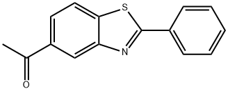 2-Phenyl-5-acetylbenzothiazole 结构式