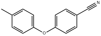 4-(4-甲基苯氧基)苯甲腈 结构式