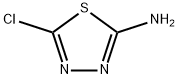 5-氯-1,3,4-噻二唑-2-胺 结构式