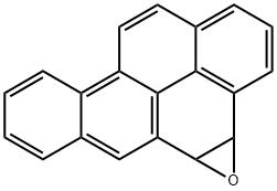benzo(a)pyrene 4,5-epoxide 结构式