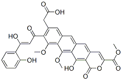 嗜温红菌素 A 结构式