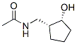 Acetamide, N-[[(1R,2R)-2-hydroxycyclopentyl]methyl]- (9CI) 结构式