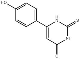 (5Z)-2-氨基-5-[(4-羟基苯基)亚甲基]-4(5H)-噻唑酮 结构式