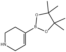 1,2,3,6-四氢吡啶-4-硼酸频哪醇酯 结构式