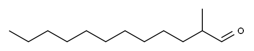 2-methyldodecanal 结构式