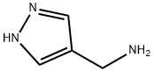 4-(氨基甲基)吡唑 结构式