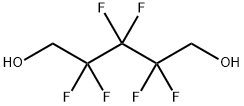 2,2,3,3,4,4-六氟环-1,5-戊二醇 结构式