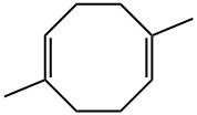 1,5-二甲基-1,5-环辛二烯 结构式