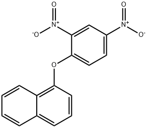 1-(1-Naphtyloxy)-2,4-dinitrobenzene 结构式