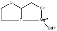 1,3-二氧环戊基-2-乙基溴化镁 结构式